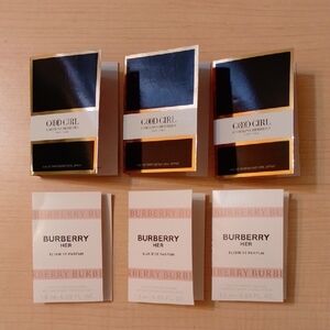Burberry Her Good Girl Carolina Herrera Sample Spray Vials x 6